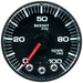 AutoMeter P305328 GAUGE; BOOST; 2 1/16in.; 100PSI; STEPPER MOTOR W/PEAK/WARN; BLK/BLK; SPEK-PRO - Truck Part Superstore