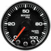 AutoMeter P30532 GAUGE; BOOST; 2 1/16in.; 100PSI; STEPPER MOTOR W/PEAK/WARN; BLK/BLK; SPEK-PRO - Truck Part Superstore