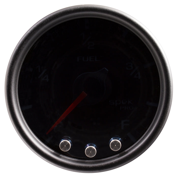 AutoMeter P31252 GAUGE; FUEL LEVEL; 2 1/16in.; 0-270O PROGRAMMABLE; BLK/SMOKE/BLK; SPEK-PRO - Truck Part Superstore