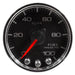 AutoMeter P31431 GAUGE; FUEL PRESS; 2 1/16in.; 100PSI; STEPPER MOTOR W/PEAK/WARN; BLK/CHRM; SPEK - Truck Part Superstore