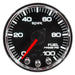 AutoMeter P31431 GAUGE; FUEL PRESS; 2 1/16in.; 100PSI; STEPPER MOTOR W/PEAK/WARN; BLK/CHRM; SPEK - Truck Part Superstore