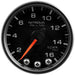 AutoMeter P32032 GAUGE; NITROUS PRESS; 2 1/16in.; 1600PSI; STEPPER MOTOR W/PK/WRN; BLK/BLK; SPEK - Truck Part Superstore