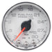 AutoMeter P32111 GAUGE; RAIL PRESS; 2 1/16in.; 30KPSI; STEPPER MOTOR W/PEAK/WARN; WHT/CHRM; SPEK - Truck Part Superstore