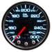 AutoMeter P32252 GAUGE; OIL TEMP; 2 1/16in.; 300deg.F; STEPPER MOTOR W/PEAK/WARN; BLK/SMKE/BLK; S - Truck Part Superstore