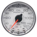 AutoMeter P32511 GAUGE; OIL PRESS; 2 1/16in.; 120PSI; STEPPER MOTOR W/PEAK/WARN; WHT/CHRM; SPEK - Truck Part Superstore