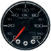 AutoMeter P325328 GAUGE; OIL PRESS; 2 1/16in.; 120PSI; STEPPER MOTOR W/PEAK/WARN; BLK/BLK; SPEK - Truck Part Superstore