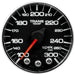 AutoMeter P342318 GAUGE; TRANS TEMP; 2 1/16in.; 300deg.F; STEPPER MOTOR W/PK/WRN; BLK/CHRM; SPEK-P - Truck Part Superstore