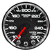 AutoMeter P34231 GAUGE; TRANS TEMP; 2 1/16in.; 300deg.F; STEPPER MOTOR W/PK/WRN; BLK/CHRM; SPEK-P - Truck Part Superstore