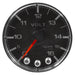 AutoMeter P344318 GAUGE; VOLTMETER; 2 1/16in.; 16V; STEPPER MOTOR W/PEAK/WARN; BLK/CHRM; SPEK-PRO - Truck Part Superstore