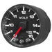 AutoMeter P344328 GAUGE; VOLTMETER; 2 1/16in.; 16V; STEPPER MOTOR W/PEAK/WARN; BLK/BLK; SPEK-PRO - Truck Part Superstore