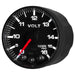 AutoMeter P344328 GAUGE; VOLTMETER; 2 1/16in.; 16V; STEPPER MOTOR W/PEAK/WARN; BLK/BLK; SPEK-PRO - Truck Part Superstore