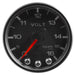 AutoMeter P34432 GAUGE; VOLTMETER; 2 1/16in.; 16V; STEPPER MOTOR W/PEAK/WARN; BLK/BLK; SPEK-PRO - Truck Part Superstore
