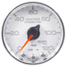 AutoMeter P34511 GAUGE; WATER PRESS; 2 1/16in.; 120PSI; STEPPER MOTOR W/PEAK/WARN; WHT/CHRM; SPEK - Truck Part Superstore
