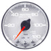 AutoMeter P34511 GAUGE; WATER PRESS; 2 1/16in.; 120PSI; STEPPER MOTOR W/PEAK/WARN; WHT/CHRM; SPEK - Truck Part Superstore