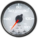 AutoMeter P34512 GAUGE; WATER PRESS; 2 1/16in.; 120PSI; STEPPER MOTOR W/PEAK/WARN; WHT/BLK; SPEK - Truck Part Superstore