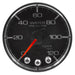AutoMeter P345318 GAUGE; WATER PRESS; 2 1/16in.; 120PSI; STEPPER MOTOR W/PEAK/WARN; BLK/CHRM; SPEK - Truck Part Superstore