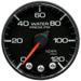 AutoMeter P349328 GAUGE; WATER PRESS; 2 1/16in.; 120PSI; STEPPER MOTOR W/PK/WARN; SENSOR NOT INCL - Truck Part Superstore