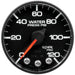 AutoMeter P349328 GAUGE; WATER PRESS; 2 1/16in.; 120PSI; STEPPER MOTOR W/PK/WARN; SENSOR NOT INCL - Truck Part Superstore