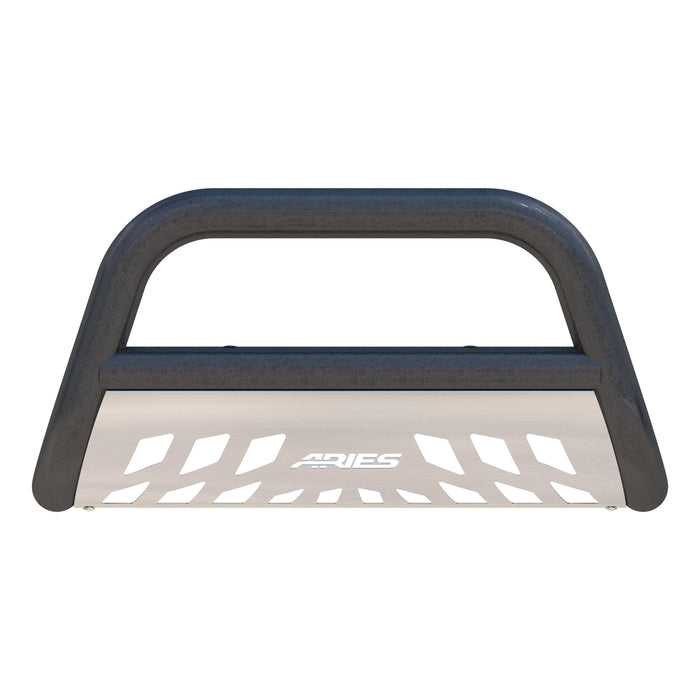 ARIES P35-9004 Pro Series 3in. Black Steel Bull Bar; Select Nissan NV; Titan XD - Truck Part Superstore