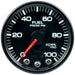 AutoMeter P51432 2-1/16in. FUEL PRESSURE; 0-100 PSI; SPEK-PRO; BLACK/BLACK; ECU - Truck Part Superstore