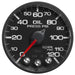 AutoMeter P525328 2-1/16in. OIL PRESSURE; 0-120 PSI; SPEK-PRO; BLACK/BLACK; ECU - Truck Part Superstore