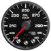 AutoMeter P553328-N1 2-1/16in. OIL TEMPERATURE; 180-320 deg.F; SPEK-PRO; BLACK/BLACK; ECU - Truck Part Superstore