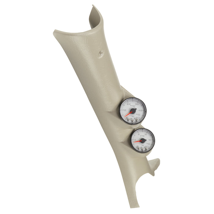 AutoMeter P72002 DIESEL GAUGE KIT; A-PILLAR; RAM 03-09; BOOST/EGT; 60PSI/2000deg.F; WHT; SPEK-PRO - Truck Part Superstore