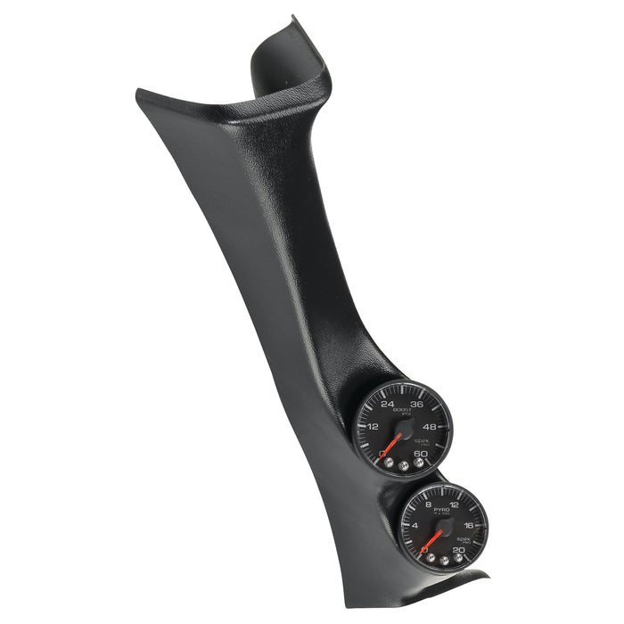 AutoMeter P72011 DIESEL GAUGE KIT; A-PILLAR; FORD 08-10; BOOST/EGT; 60PSI/2000deg.F; BLK; SPEK-PR - Truck Part Superstore