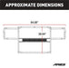 ARIES P9052 Pro Series Black Steel Grille Guard; Select Nissan Titan XD - Truck Part Superstore