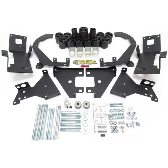 Performance Accessories PA10343 3 Inch Body Lift Kit 16-18 Chevrolet Silverado 1500 2WD/4WD Gas Performance Accessories - Truck Part Superstore