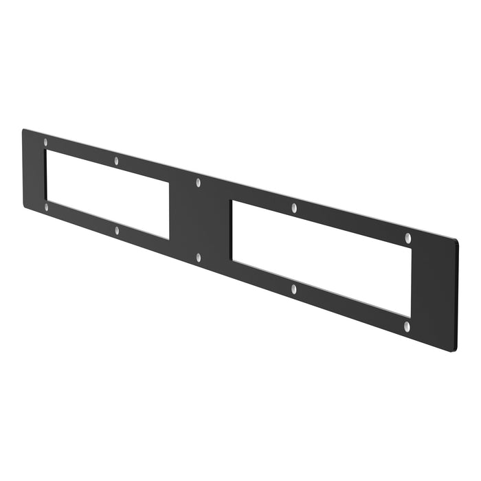 ARIES PC10OB ARIES PC10OB Pro Series 30-Inch Black Steel Grille Guard Light Bar Cover Plate - Truck Part Superstore