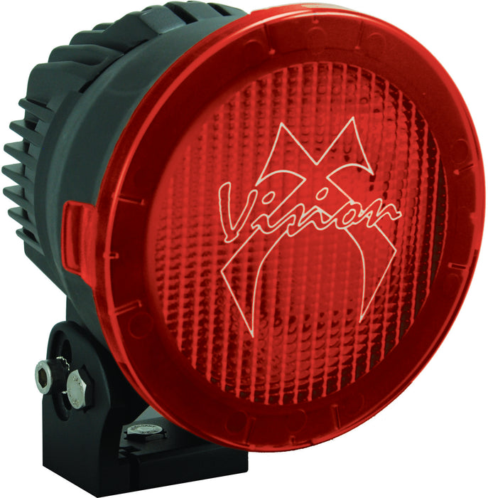 Vision X Lighting 9889795 6.7" Cannon Pcv Cover Red Wide Flood - Truck Part Superstore