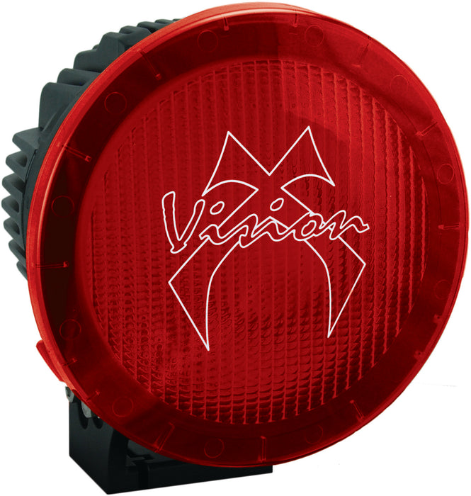 Vision X Lighting 9890456 8.7" Cannon Pcv Cover Red Wide Flood - Truck Part Superstore