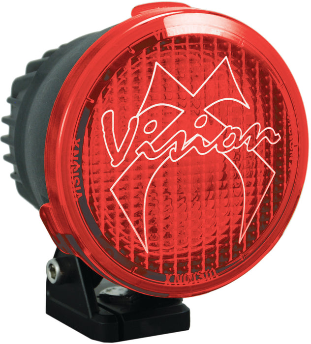 Vision X Lighting 9890883 4.5 Cannon Pcv Red Cover Wide Flood Beam - Truck Part Superstore