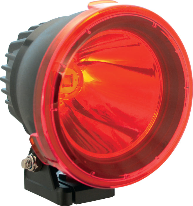 Vision X Lighting 9162492 4.72" Cannon Light Polycarbonate Cover Red - Truck Part Superstore