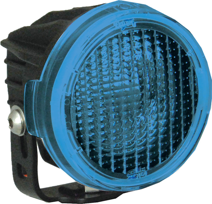 Vision X Lighting 9889573 Optimus Round Series Pcv Blue Cover Flood Beam - Truck Part Superstore