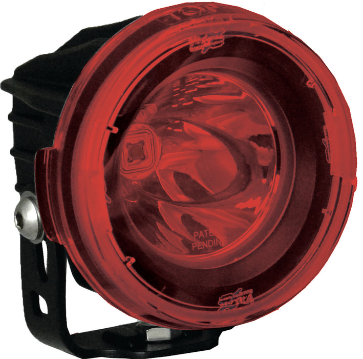 Vision X Lighting 9889719 Optimus Round Series Pcv Red Cover Clear - Truck Part Superstore