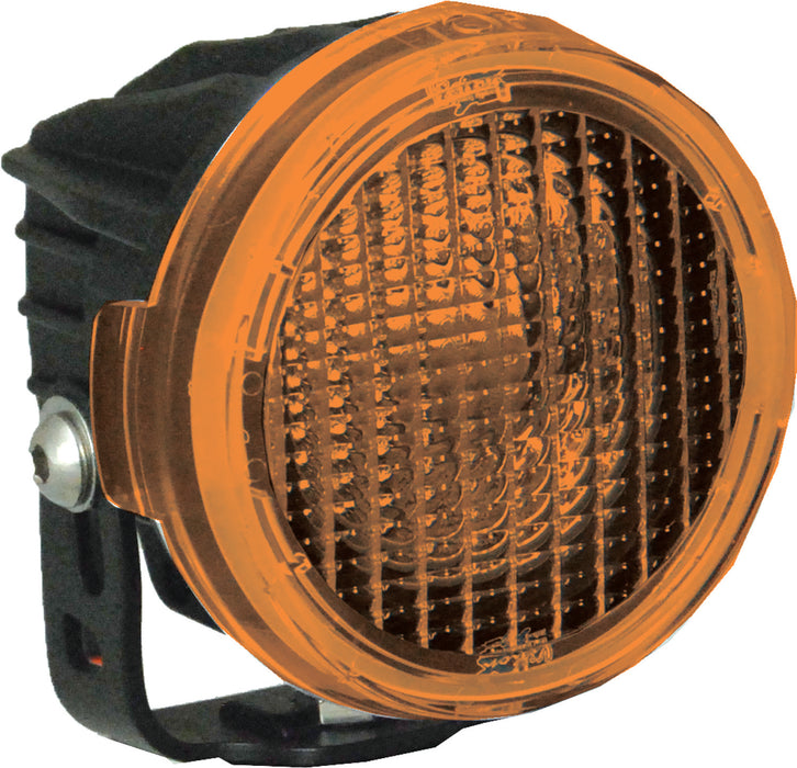 Vision X Lighting 9889764 Optimus Round Series Pcv Yellow Cover Flood Beam - Truck Part Superstore
