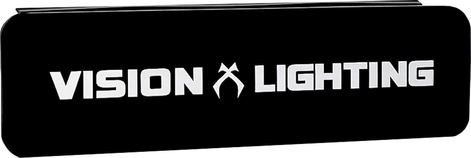 Vision X Lighting 9898797 6" Black Street Legal Cover For The Xpr/Xpi 3 LED Straight Optic - Truck Part Superstore