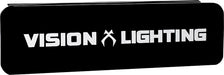 Vision X Lighting 9898797 6" Black Street Legal Cover For The Xpr/Xpi 3 LED Straight Optic - Truck Part Superstore