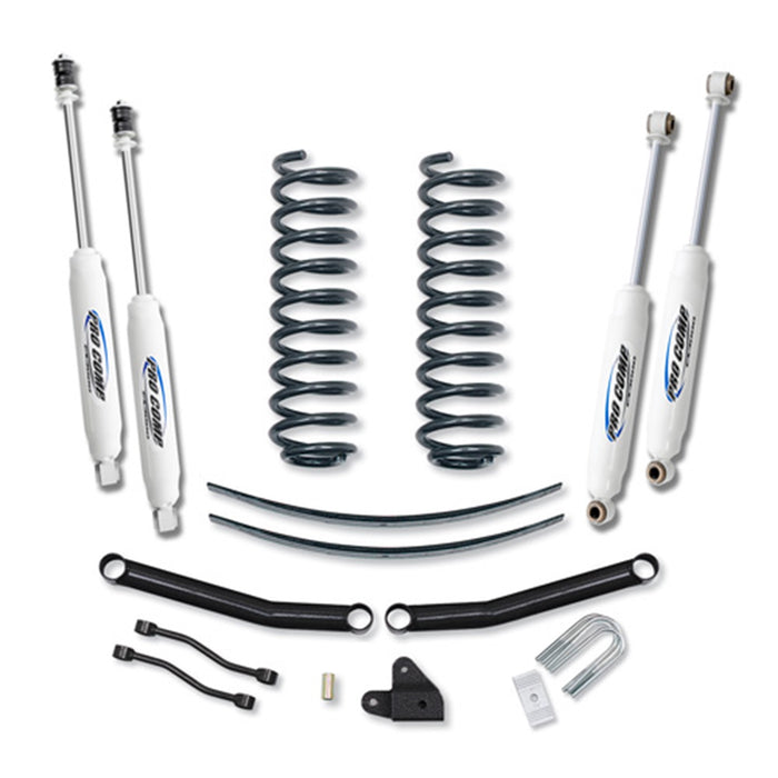 Pro Comp Suspension K3058B 3 Inch Lift Kit with ES3000 Shocks 84-01 Jeep XJ Cherokee w/ 8.25 and Dana 44 rear axle Pro Comp Suspension - Truck Part Superstore