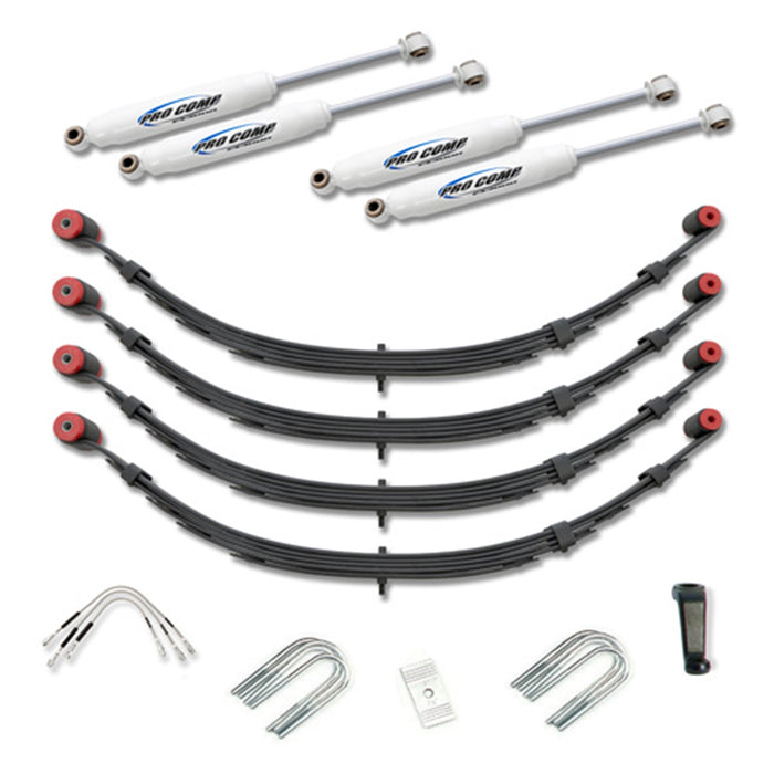 Pro Comp Suspension K3064 4 Inch Lift Kit with ES3000 Shocks 82-86 Jeep CJ Pro Comp Suspension - Truck Part Superstore