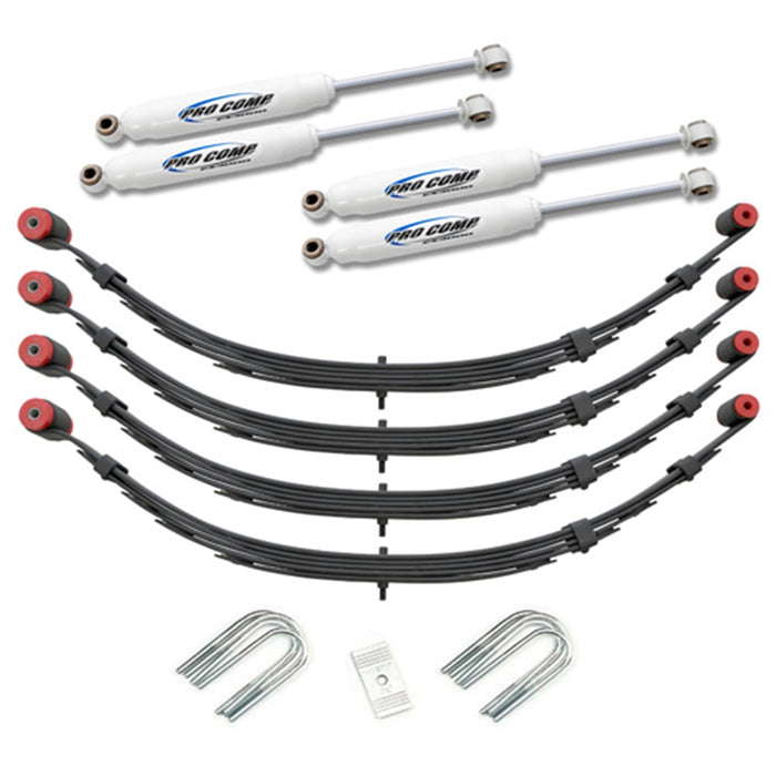 Pro Comp Suspension K3069 2.5 Inch Lift Kit with ES3000 Shocks 72 to 75 Jeep CJ Pro Comp Suspension - Truck Part Superstore