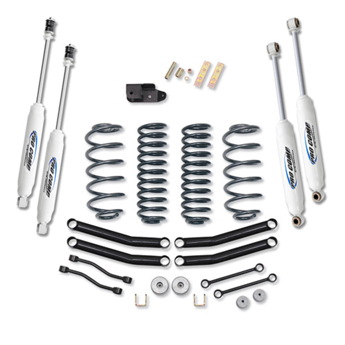 Pro Comp Suspension K3084B 4 Inch Stage I Lift Kit with ES3000 Shocks 04-06 Jeep LJ Wrangler Unlimited and Rubicon Unlimited Pro Comp Suspension - Truck Part Superstore