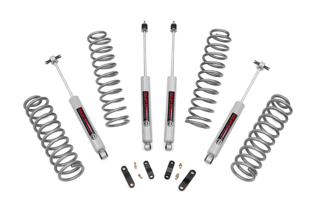 Rough Country PERF678 2.5 Inch Jeep Suspension Lift Kit 07-18 Wrangler JK W/Preminum N3 Shocks Rough Country - Truck Part Superstore