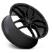 Petrol 1880P5C405115M76 PEP5C 18X8 5X115 M-BLK 40MM - Truck Part Superstore
