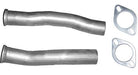 Pypes Performance Exhaust PFF10K Mid Pipe Exhaust Pipe 2.5 in LH 15 3/4 in RH 17 3/4 in Flanges Incl Natural 409 Stainless Steel Pypes Exhaust - Truck Part Superstore