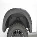 TrailFX PFFD3002T 2 Inch Tire Coverage Textured Black ABS Plastic Set of 4 - Truck Part Superstore