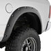 TrailFX PFFD3004T 2 Inch Tire Coverage Textured Black ABS Plastic Set of 4 - Truck Part Superstore