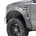TrailFX PFFF3004T 2 Inch Tire Coverage Textured Black ABS Plastic Set of 4 - Truck Part Superstore